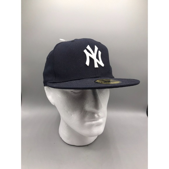 New Era Other - NEW ERA 59Fifty New York NY Hat Black Majestic MLB 7 5/8 NEW
